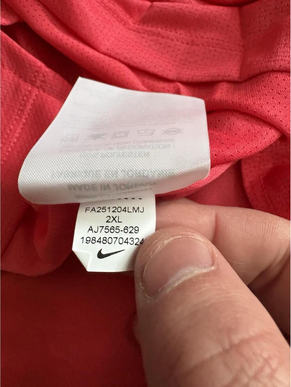 Nike Men's Dri-FIT Miler Short Sleeve Running Shirt 2XL Aster Pink AJ7565-629 - Picture 9 of 9